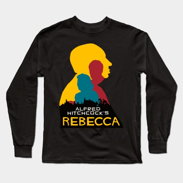 Alfred Hitchcock Rebecca Long Sleeve T-Shirt by n23tees